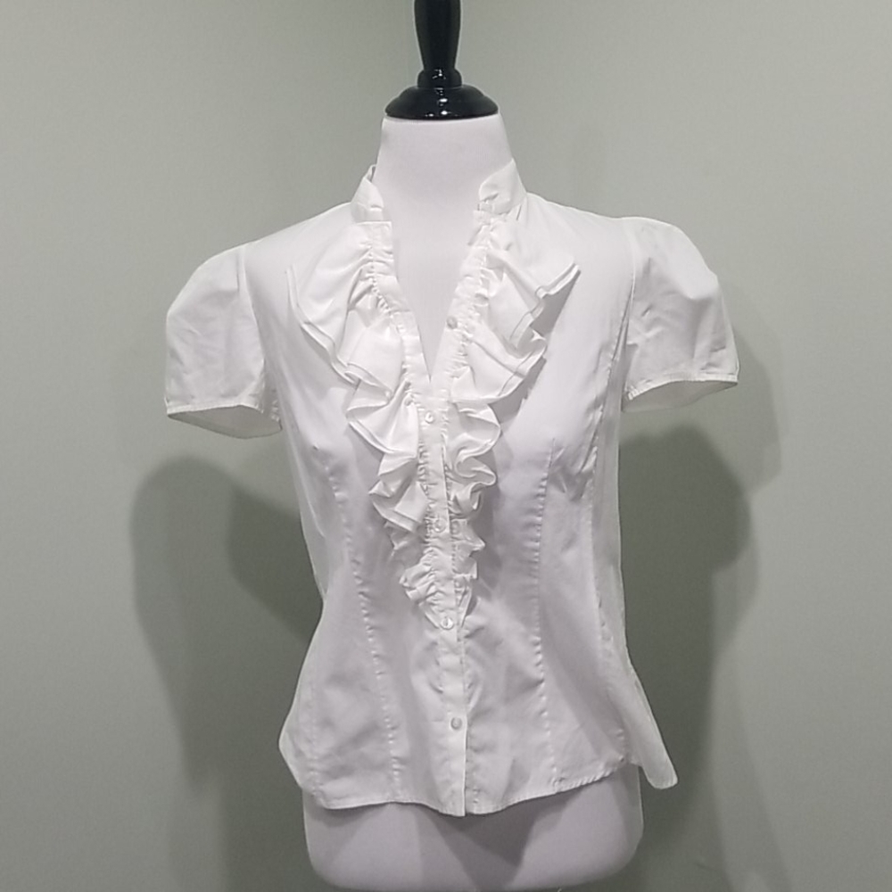 Magaschoni ruffled blouse